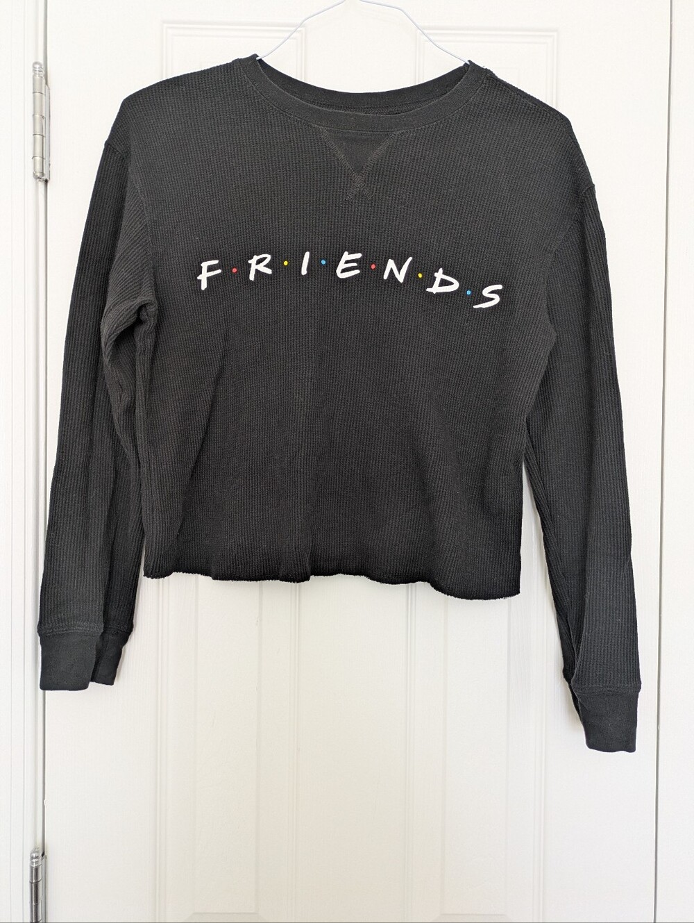 Friends Waffle Top Sz M
